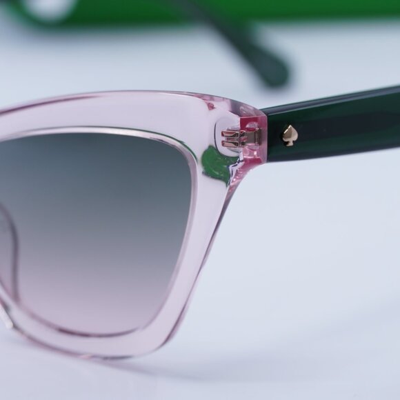 Kate Spade AMELIE/G/S 035J JP Cat Eye Sunglasses - Pink/Green
